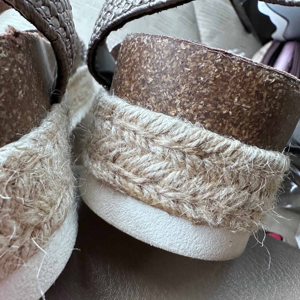 Jellypop Taupe Halstein Espadrille Sandals Size‎ 9 - Picture 5 of 8
